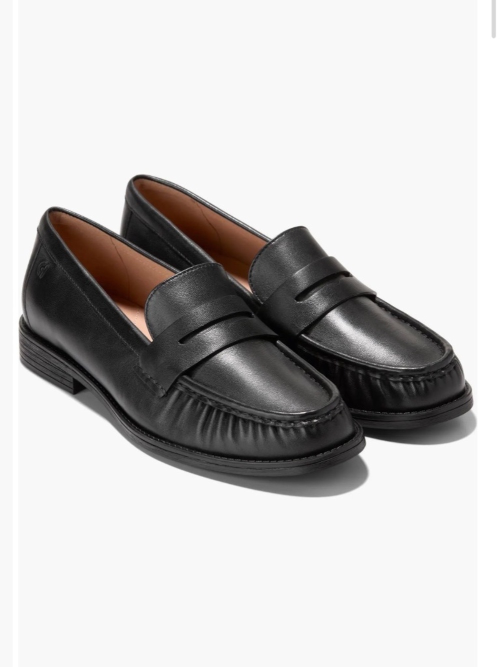 Black Cole Haan loafers